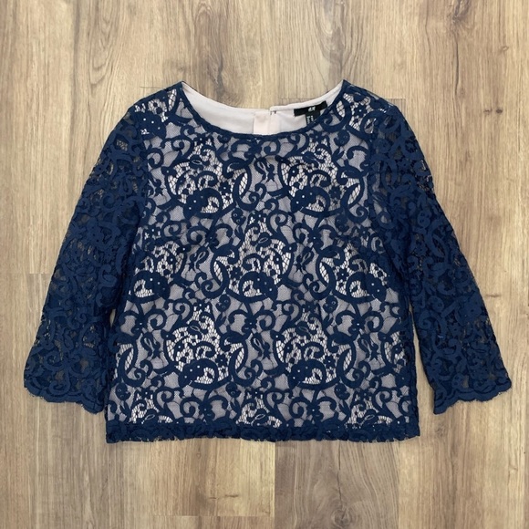 H&M lace blouse/jacket, size XS - Picture 1 of 6